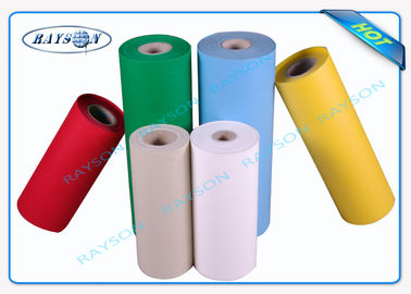 Rollo 40gr de la tela no tejida de los PP Spunbond del uso en el hogar con diversos colores