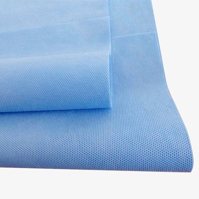 Aire caliente a través de la tela no tejida médica Rolls de los PP Spunbond para los productos de higiene